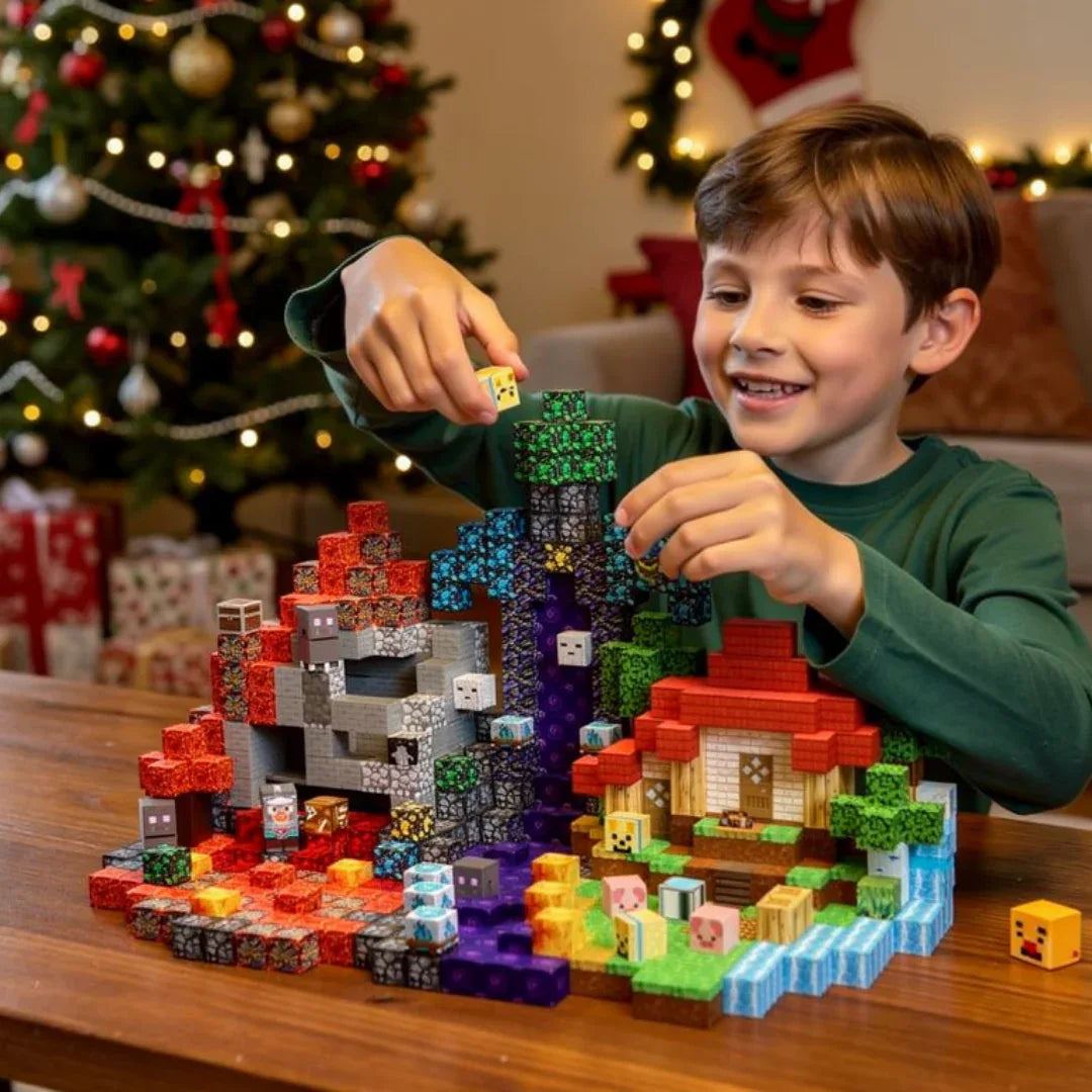 MagniBlocks - Cubix Magnetic Building Set - MagniBlocks - Cubix Magnetic Building Sets